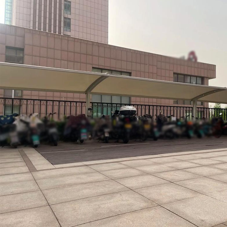 郸城县膜结构电动车棚